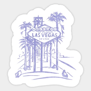 Welcome to Las Vegas Vintage Sticker